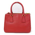 PRADA GHW Galleria Saffiano Bag 2 Way Shoulder Bag Calfskin Leather Red