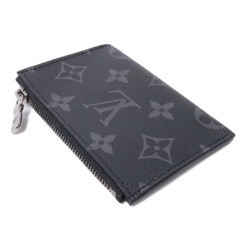 LOUIS VUITTON LV SHW Coin Card Holder Case M82253 Monogram Eclipse Black