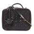 CHANEL CC GHW Filigree Vanity Case 2 Way Bag A93344 Calfskin Leather