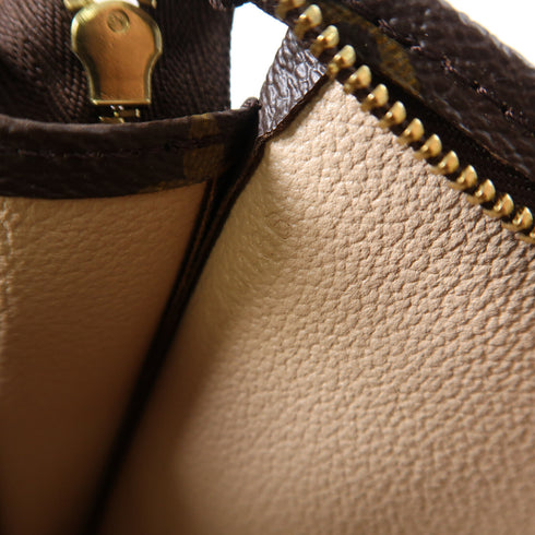 LOUIS VUITTON LV GHW Poche Toilette 26 Clutch M414138 Monogram Brown