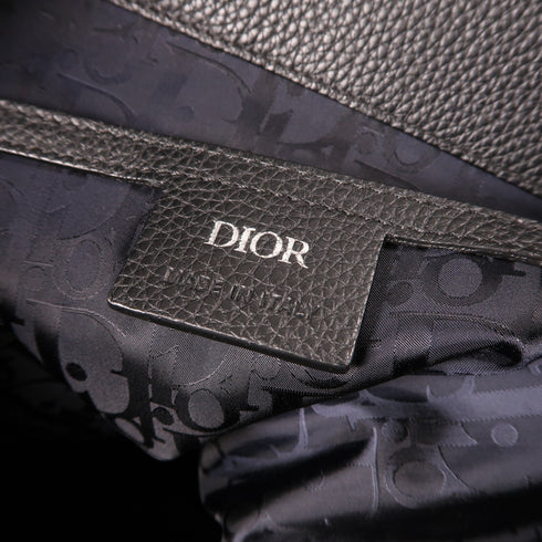 Christian Dior CD SHW Backpack/Rucksack Calfskin Leather Black