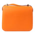 HERMES PHW Constance 24 Shoulder Bag Swift Leather Orange