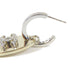 CHANEL CC Pierced Earrings Metal Crystal Silver Gold