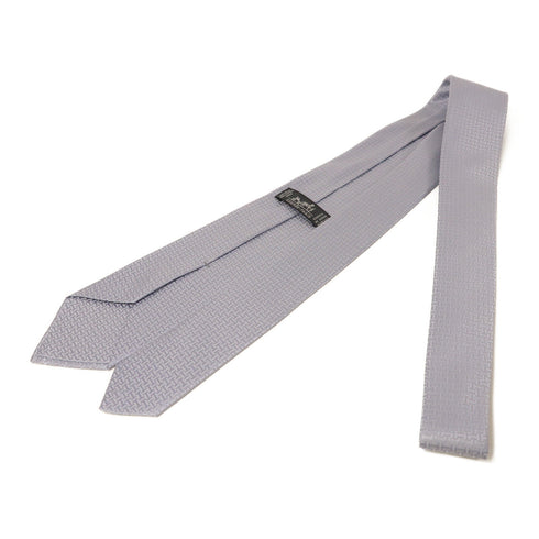 HERMES Tie Silk Grey