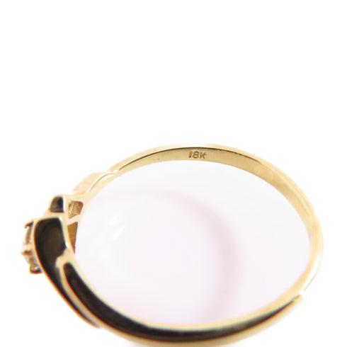 JEWELRY Diamond Ring US#6 Ring 18K Yellow Gold v1