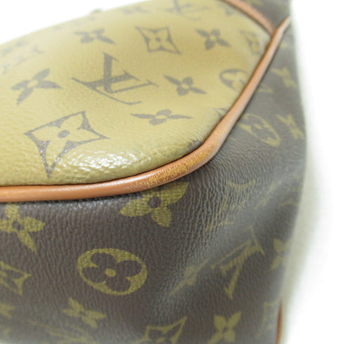 LOUIS VUITTON LV GHW Dauphine MM 2Way Shoulder Bag#M45195 Monogram Reverse Brown