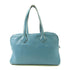 HERMES PHW Victoria Shoulder Bag Taurillon Clemence Leather Bleu Jean