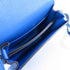 HERMES PHW Mini Roulis Shoulder Bag Evercolor Leather Bleu Zanzibar/Blue