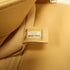 CHANEL Quilted CC GHW Coin Chain Flap Shoulder Bag Lambskin Leather Beige