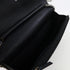 CHANEL Quilted CC SHW Wallet On Chain Shoulder Bag Calfskin Leather Black