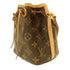 LOUIS VUITTON LV GHW Nano Noe Shoulder Crossbody Bag M41346 Monogram Brown