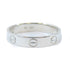 CARTIER Love Wedding Band Ring PT950 Platinum Cartier#53 US#6.5