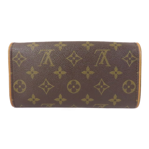 LOUIS VUITTON LV GHW Pochette Twin Shoulder Bag M51855 Monogram Brown