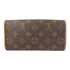 LOUIS VUITTON LV GHW Pochette Twin Shoulder Bag M51855 Monogram Brown