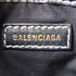 BALENCIAGA SHW Clutch 443658 Calfskin Leather Blue/Black/White