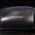 CHANEL CC SHW Chain Shoulder Bag Patent Leather Black