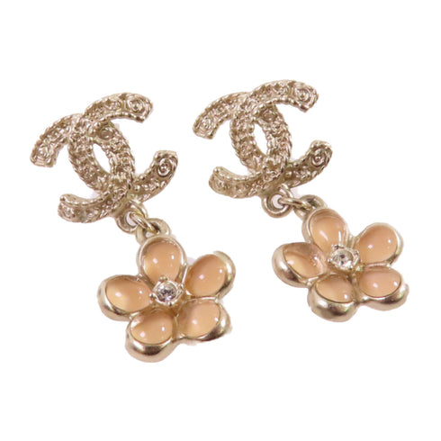 CHANEL CC GHW CC Earrings V19 Metal