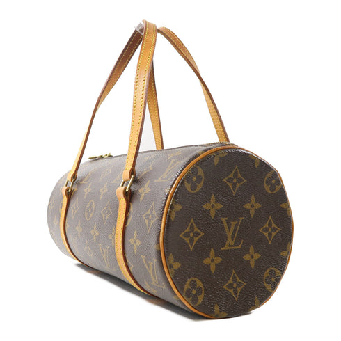 LOUIS VUITTON LV GHW Papillon Shoulder Bag Handbag M51386 Monogram Brown