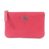 CHANEL CC SHW Pouch Calfskin Leather Pink