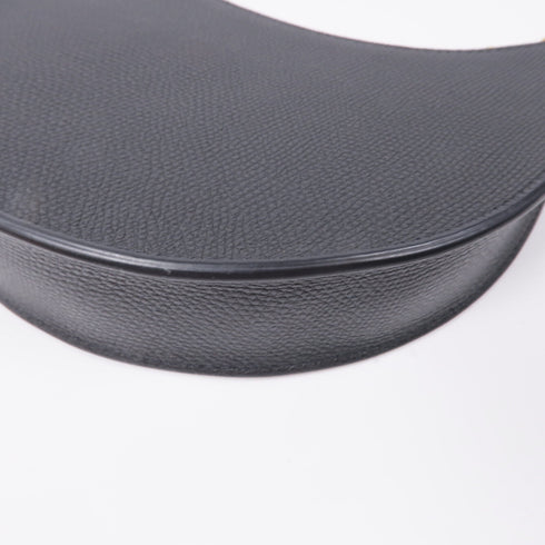 Valentino GHW Shoulder Bag Calfskin Leather Black