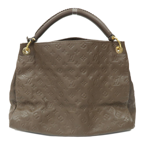 LOUIS VUITTON LV GHW Artsy MM One Shoulder Bag M94325 Calfskin Leather Brown