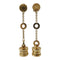 BVLGARI B-Zero Element Earrings 18K Gold