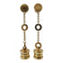 BVLGARI B-Zero Element Earrings 18K Gold