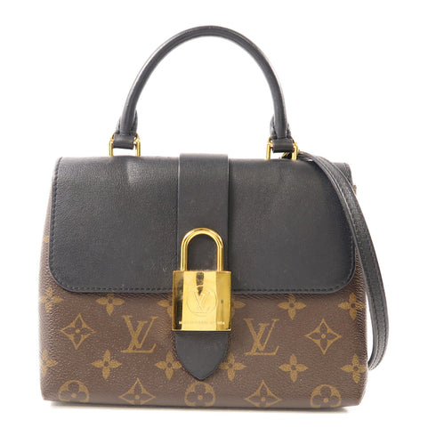LOUIS VUITTON LV GHW Locky BB 2 Way Bag M44141 Monogram Brown/Black