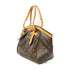 LOUIS VUITTON LV GHW Tivoli GM Handbag M40144 Monogram Brown v1