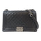 CHANEL Quilted CC Boy Chanel 28 Chain Shoulder #19613843 Lambskin Leather Black