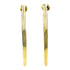CARTIER Trinity Earrings 18K Yellow White Pink Gold