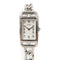 HERMES Nantucket 17x33mm Quartz Watch NA2.110 Stainless Steel White