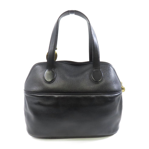 Christian Dior CD GHW Handbag Calfskin Leather Black