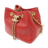 CHANEL CC GHW Egyptian Amulet Chain Shoulder Bag AS0829 Calfskin Leather Red