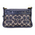 COACH GHW Shoulder Bag Crossbody Canvas Blue