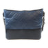 CHANEL Quilted CC Gabrielle Chain Shoulder Bag Calfskin Navy Black