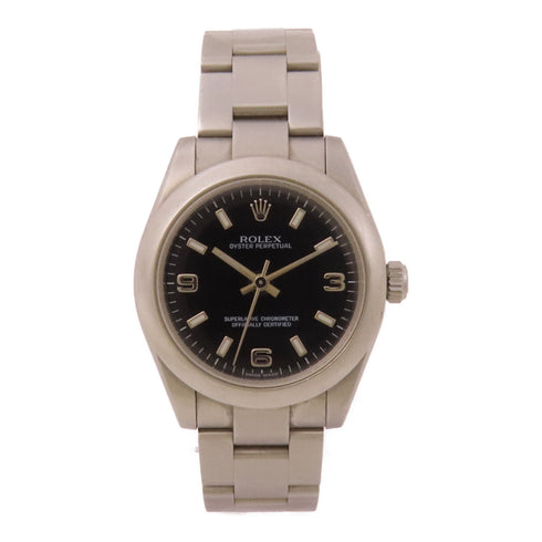 ROLEX Oyster Perpetual 31 177200 Automatic Watch Black