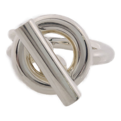 HERMES Croisette Ring 925 Sterling Silver US#4.5