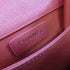 CHANEL Quilted SHW CC North South Chevron Le Boy Shoulder Bag Caviar Leather Pink