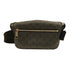 GUCCI GG SHW GG Retro Waist Bag 682933 Calfskin Leather/Coated Canvas Black