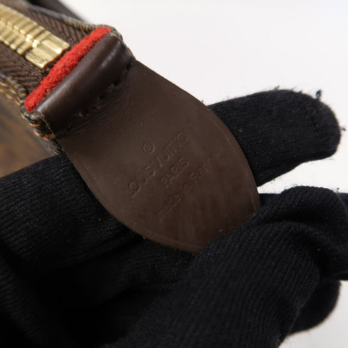 LOUIS VUITTON LV GHW Saleya MM Shoulder Bag N51182 Damier Ebene Brown