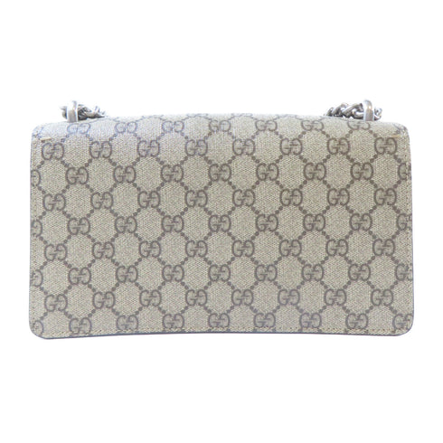 GUCCI GG SHW Dionysus Chain Shoulder Bag 499623 Coated Canvas Brown