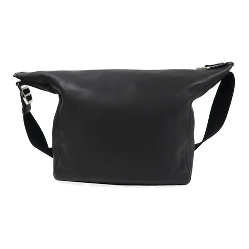 HERMES PHW Cityslide Shoulder Bag 070330CB Leather Black