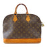 LOUIS VUITTON LV GHW Alma Handbag M51130 Monogram Brown v2