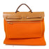 HERMES PHW Herbag GM 2 Way Shoulder Bag Handbag Canvas Orange