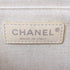 CHANEL CC SHW Clutch Canvas White/Grey