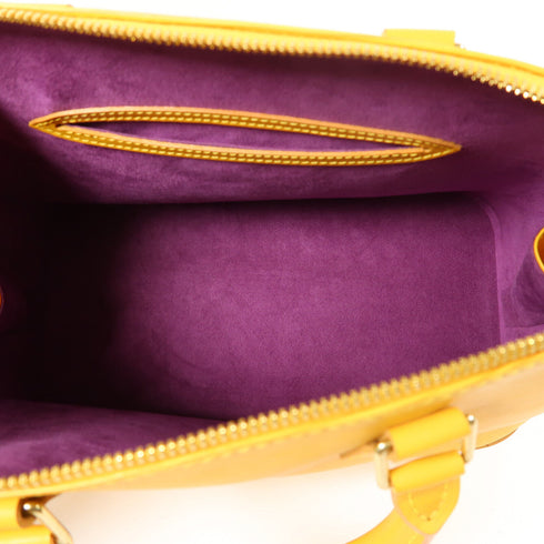 LOUIS VUITTON LV GHW Alma Hand Bag M52148 Epi Yellow