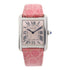 CARTIER Tank Solo Quartz Watch W5200000 Stainless Steel/Leather Pink