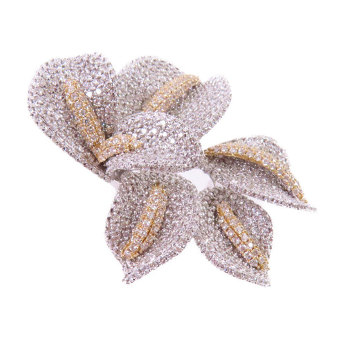 FINE JEWELRY Diamond Ring US#6.25 18K White Gold 18K Yellow Gold