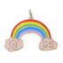 GUCCI GG Rainbow Pendant Charm 925 Sterling Silver Pink Rainbow Color